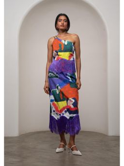 Advait - Multi-Color Varen Top and Skirt