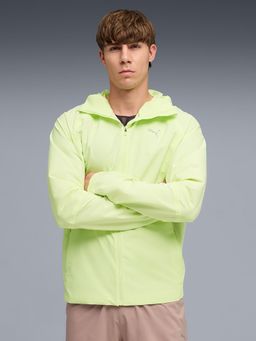 Puma - Green Solid Regular Jacket