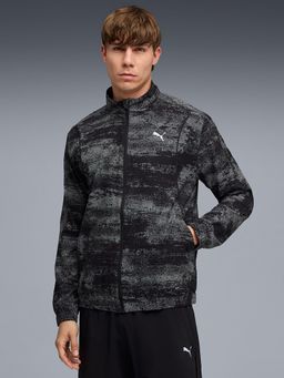 Puma - Black Printed Slim Jacket