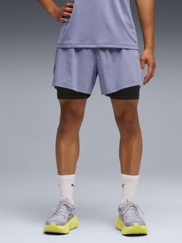 Puma - Grey Solid Regular Shorts
