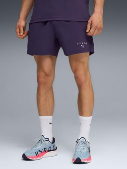 Puma - Purple Solid Slim Shorts
