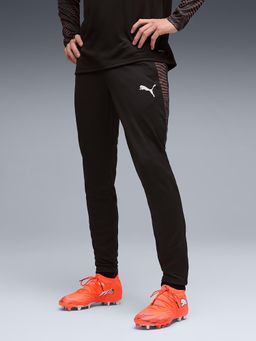Puma - Black Solid Slim Trackpant