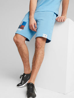 Puma - Bmw Mms Graphic Mens Blue Shorts
