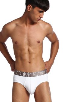 Calvin Klein - Low Rise Solid White Brief