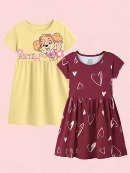 Napchief - Girls Skye And Sketchy Fit And Flare Dress (Pack of 2)