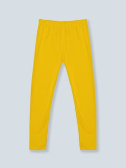 KiddoPanti - Girls Solid Ankle Length Lycra Legging