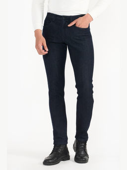 Perona - Men Cotton Erick Navy Blue Jeans