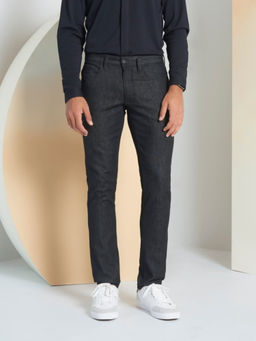 Perona - Men Cotton Adriel Grey Jeans