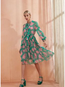 Label Deepika Nagpal - Kylie Green Midi Dress