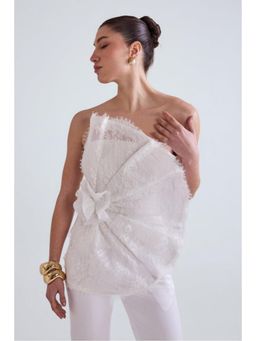 ZABELLA - Vera Lace Structured Top