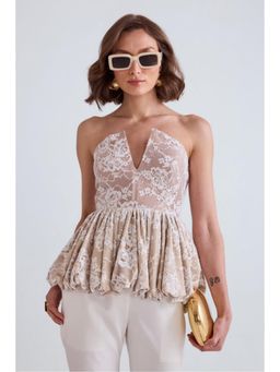 ZABELLA - Gaia Balloon Tube Lace Top