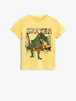 Koton - Boys Yellow T-shirt
