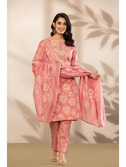 Gahan - Printed Kurta and Pant with Dupatta