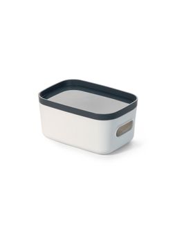 Unibox - Storage Box With Lid Multi-Purpose White & Blue
