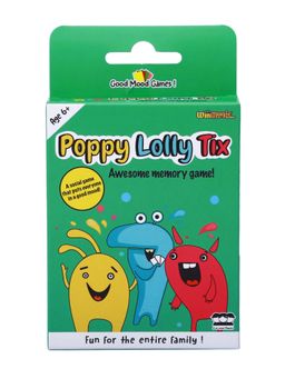 Good Mood Games - Poppy Lolly Tix, Card Games, Develops Auditory Memory