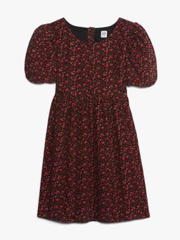 GAP - Girls Floral Print Gathered A-Line Dress