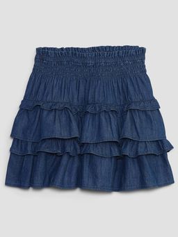 GAP - Girls Classic Mid-Rise Denim Skirt