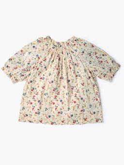 GAP - Girls Round Neck Floral Peasant Top