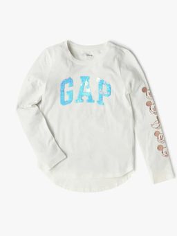 GAP - Girls Sequin Round Neck T-Shirt