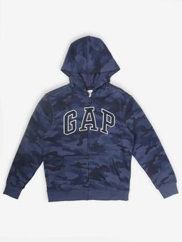 GAP - Boys Hooded Camouflage Sweatshirt