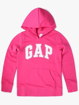 GAP - Girls Solid Pink Hooded