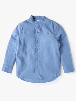 GAP - Boys Mandarin Collar Shirt