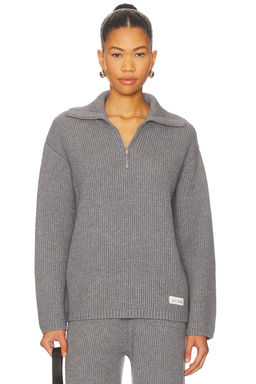 4th & Reckless - Bethanie Half Zip Knit Jumper