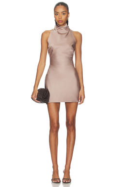 ALL THE WAYS - Bryony Halter Mini Dress