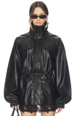 ALL THE WAYS - Corina Faux Leather Jacket