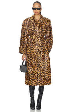 AEXAE - Leather Padded Coat