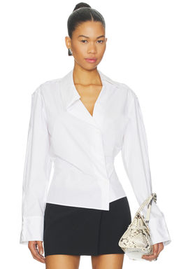 THE ATTICO - Asymmetrical Shirt