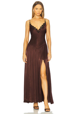 Bardot - Aderia Lace Detail Maxi Dress