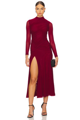 Bardot - Liyana Ruched Mesh Dress