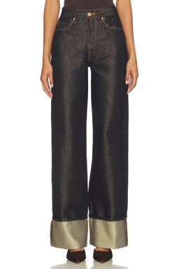 BLANKNYC - Cuffed Wide Leg Jeans