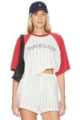 Darlin - Old Skool Raglan Tee