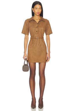 Elodie the Label - Ace Vegan Suede Mini Dress