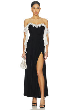 For Love & Lemons - La Vie En Bow Maxi Dress