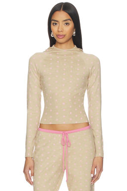 Frankies Bikinis - Hazel Cloud Knit Hoodie