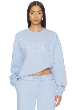 Frankies Bikinis - Travel Day Cotton Crewneck Pullover