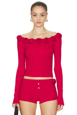 Frankies Bikinis - Rose Long Sleeve Shirt