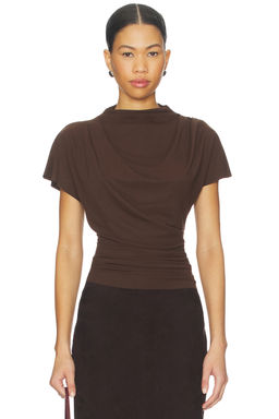 Line & Dot - Lior Draped Top
