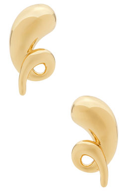 Lele Sadoughi - Twirly Button Stud Earrings