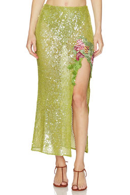 La Fuori - Fresh Fern Green Skirt