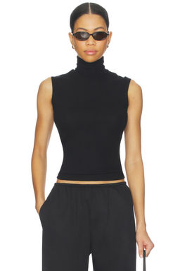 LESET - Lauren Sleeveless Turtleneck