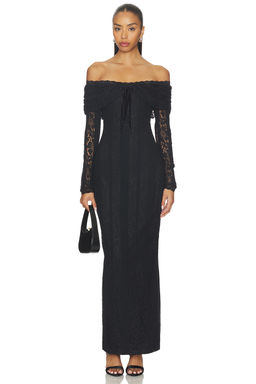 MORE TO COME - Annabelle Off Shoulder Maxi