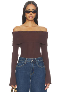 MORE TO COME - Candace Off Shoulder Sweater