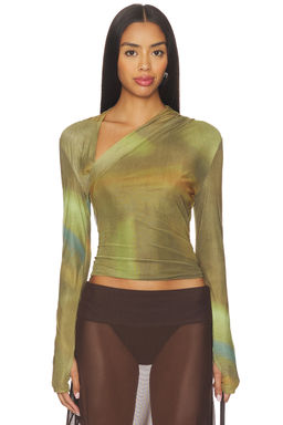 MADISON THE LABEL - Laury Mesh Top