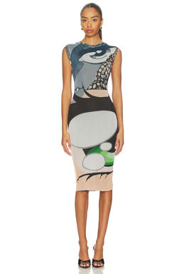 Ottolinger - Mesh Pencil Dress