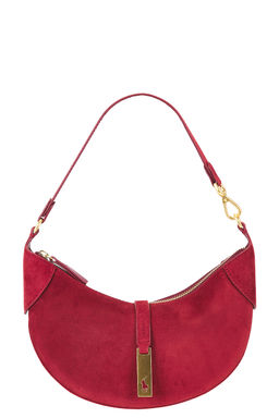 POLO RALPH LAUREN - Suede Shoulder Bag Small