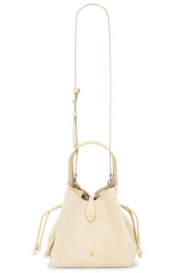 POLO RALPH LAUREN - Suede Poly Medium Crossbody Bag